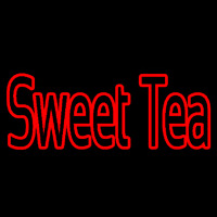 Red Sweet Tea Neon Skilt