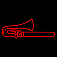 Red Trumpet Sa ophone 1 Neon Skilt