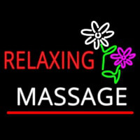 Rela ing Massage Neon Skilt