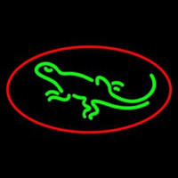 Reptile Logo Neon Skilt