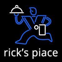 Ricks Piace Neon Skilt