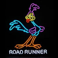 Road Runner Neon Skilt