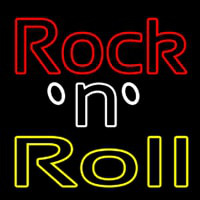 Rock N Roll 1 Neon Skilt