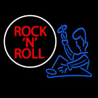 Rock N Roll Dj Neon Skilt