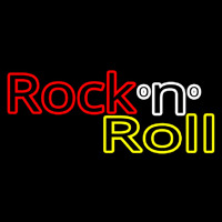 Rock N Roll Neon Skilt