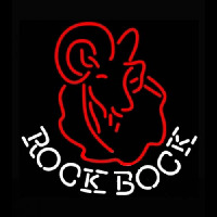Rolling Rock Bock Neon Skilt