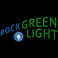 Rolling Rock Bule Green Light Beer Sign Neon Skilt