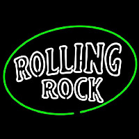 Rolling Rock Classic Large Logo Beer Sign Neon Skilt