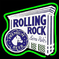 Rolling Rock E tra Pale Premium Beer Sign Neon Skilt