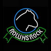 Rolling Rock Horsehead Ribbon Neon Skilt