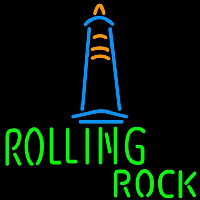 Rolling Rock Lighthouse Lounge Beer Sign Neon Skilt