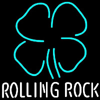 Rolling Tock Clover Beer Sign Neon Skilt