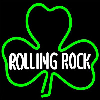 Rolling Tockgreen Clover Beer Sign Neon Skilt