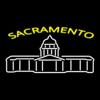 Sacramento House Neon Skilt