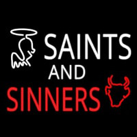 Saints And Sinners Neon Skilt