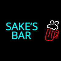 Sakes Bar Neon Skilt