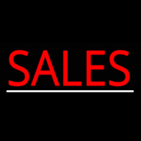Sales Neon Skilt
