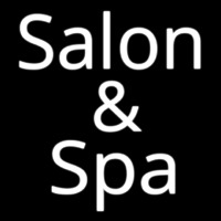 Salon And Spa Neon Skilt