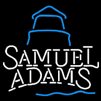 Samual Adams Day Lighthouse Beer Sign Neon Skilt