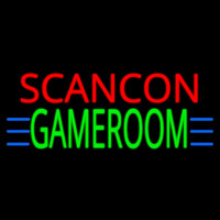 Scancon Gameroom Neon Skilt