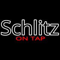 Schlitz On Tap Neon Skilt