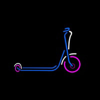 Scooter Logo Neon Skilt