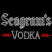 Seagrams Vodka Beer Sign Neon Skilt