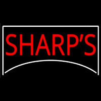 Sharps Neon Skilt