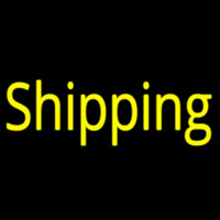 Shipping Cursive Neon Skilt