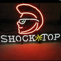 Shock Top Øl Pilsner Neon Bar Pub Skilt