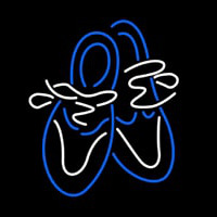 Shoe Pair Neon Skilt