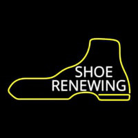 Shoe Renewing Neon Skilt