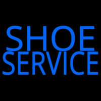 Shoe Service Neon Skilt