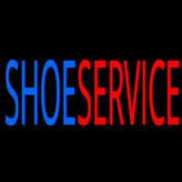 Shoe Service Neon Skilt