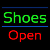 Shoes Open Neon Skilt