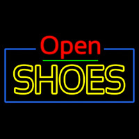 Shoes Open Neon Skilt