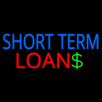 Short Term Loans Neon Skilt