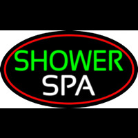 Shower Spa Neon Skilt