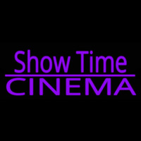 Showtime Cinema Neon Skilt