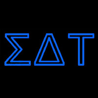 Sigma Delta Tau Neon Skilt
