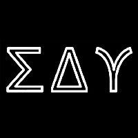Sigma Delta Upsilon Neon Skilt