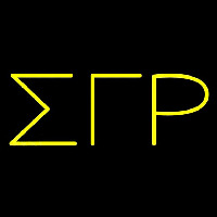 Sigma Gamma Rho Neon Skilt
