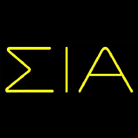 Sigma Iota Alpha Neon Skilt