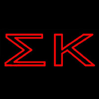 Sigma Kappa Neon Skilt