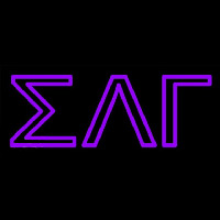 Sigma Lambda Gamma Neon Skilt