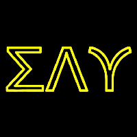 Sigma Lambda Upsilon Neon Skilt