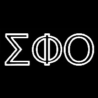 Sigma Phi Omicron Neon Skilt