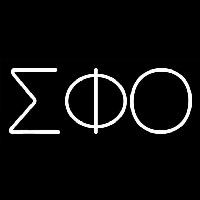 Sigma Phi Omicron Neon Skilt