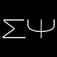 Sigma Psi Neon Skilt