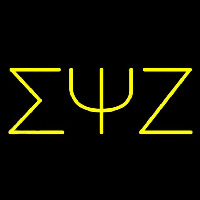 Sigma Psi Zeta Neon Skilt